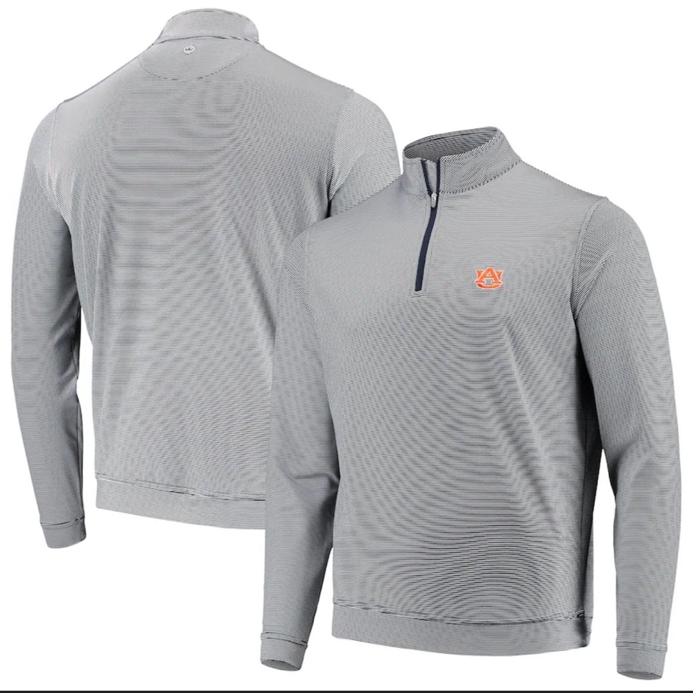 Peter Millar Perth Auburn Quarter-Zip Pullover